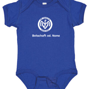 Babystrampler SV Molln von Newborn bis 24 Monate - inklusive Wappen
