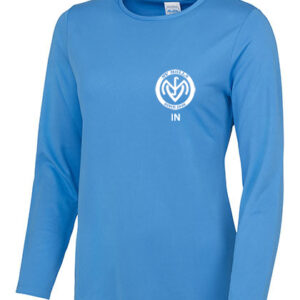 Damen Funktions-Shirt Langarm - 100% Polyester - Stretch & Atmungsaktiv