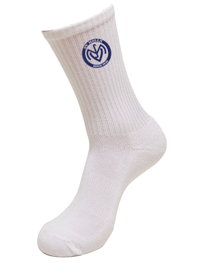 5x SV Molln Socken Weiss inkl. Logo in unterschiedlichen Größen!